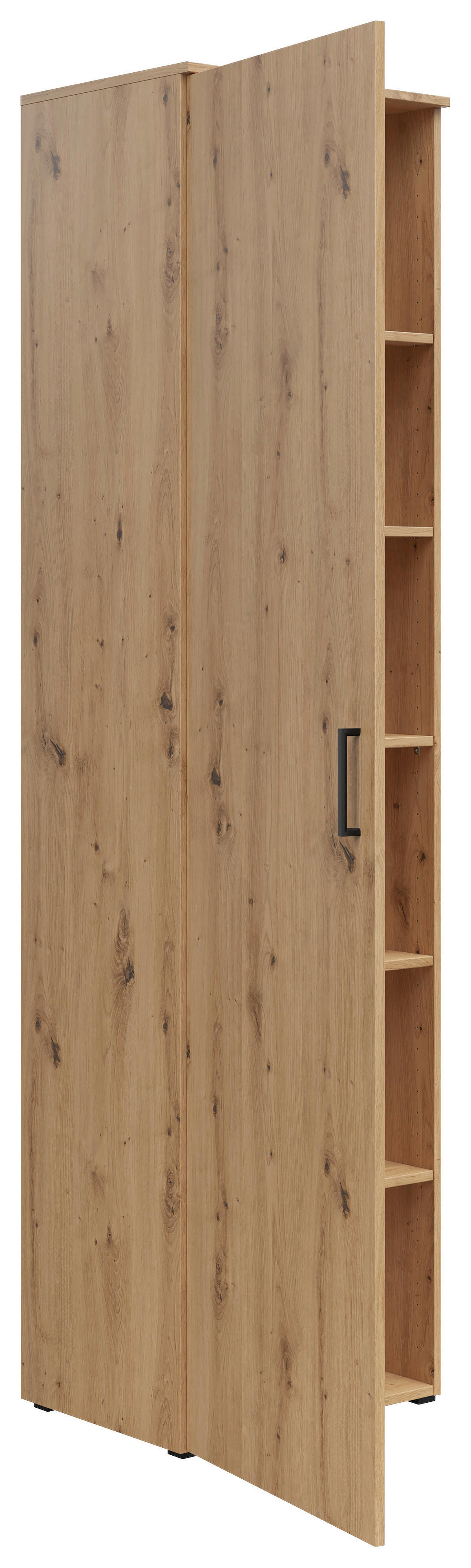 Schrank Multi-Stauraum Typ 51 Eiche Artisan Nachbildung B/H/T: ca. 50x195x40 cm Multi-Stauraum Typ 51 - Eiche (50,00/195,00/40,00cm)