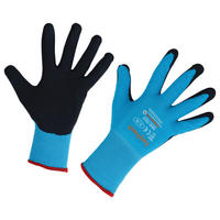 Handschuhe blau Arbeitshandschuhe_EasyTouch Gr.9 - blau
