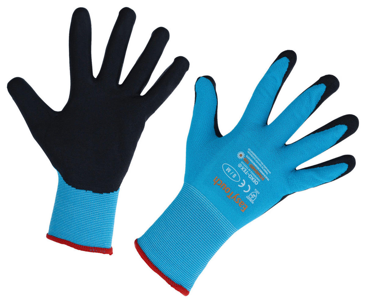 Handschuhe blau Arbeitshandschuhe_EasyTouch Gr.9 - blau