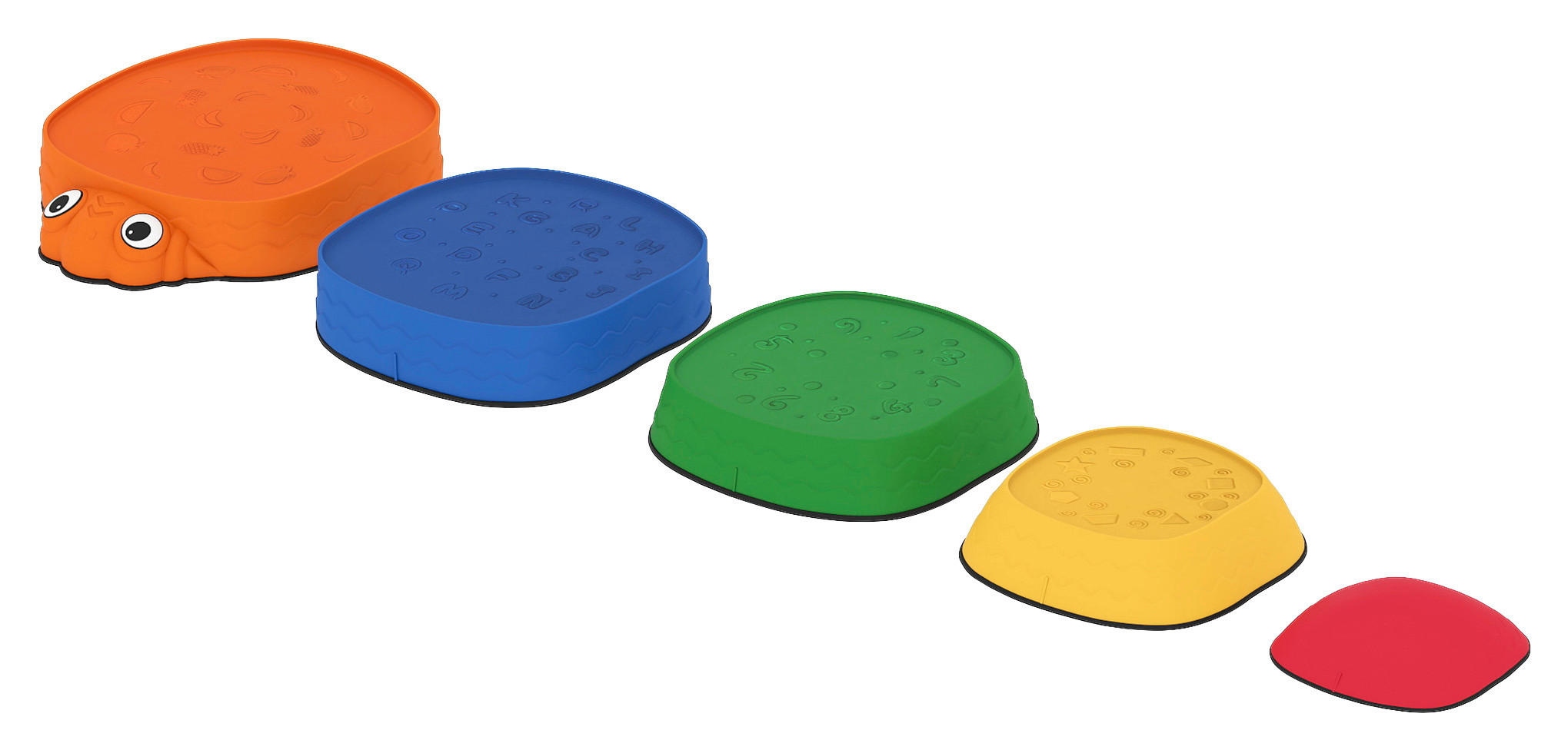 AIYAPLAY Balanciersteine mehrfarbig B/H/L: ca. 33,5x28x37,8 cm Balanciersteine - mehrfarbig (37,80/33,50/28,00cm) - AIYAPLAY