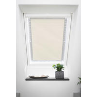 Dachfenster-Sonnenschutz VD beige B/L: ca. 36x71,5 cm Dachfenster_Sonnenschutz_VD_Haftfix - beige (36,00/71,50cm) - LICHTBLICK