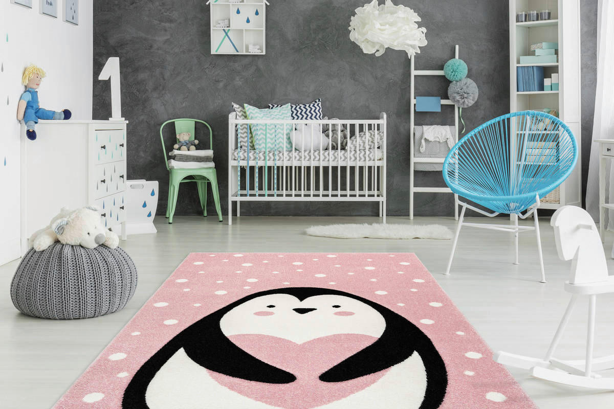 360Living Teppich Gidya rosa B/L: ca. 120x170 cm Gidya - rosa (120,00/170,00cm) - 360Living