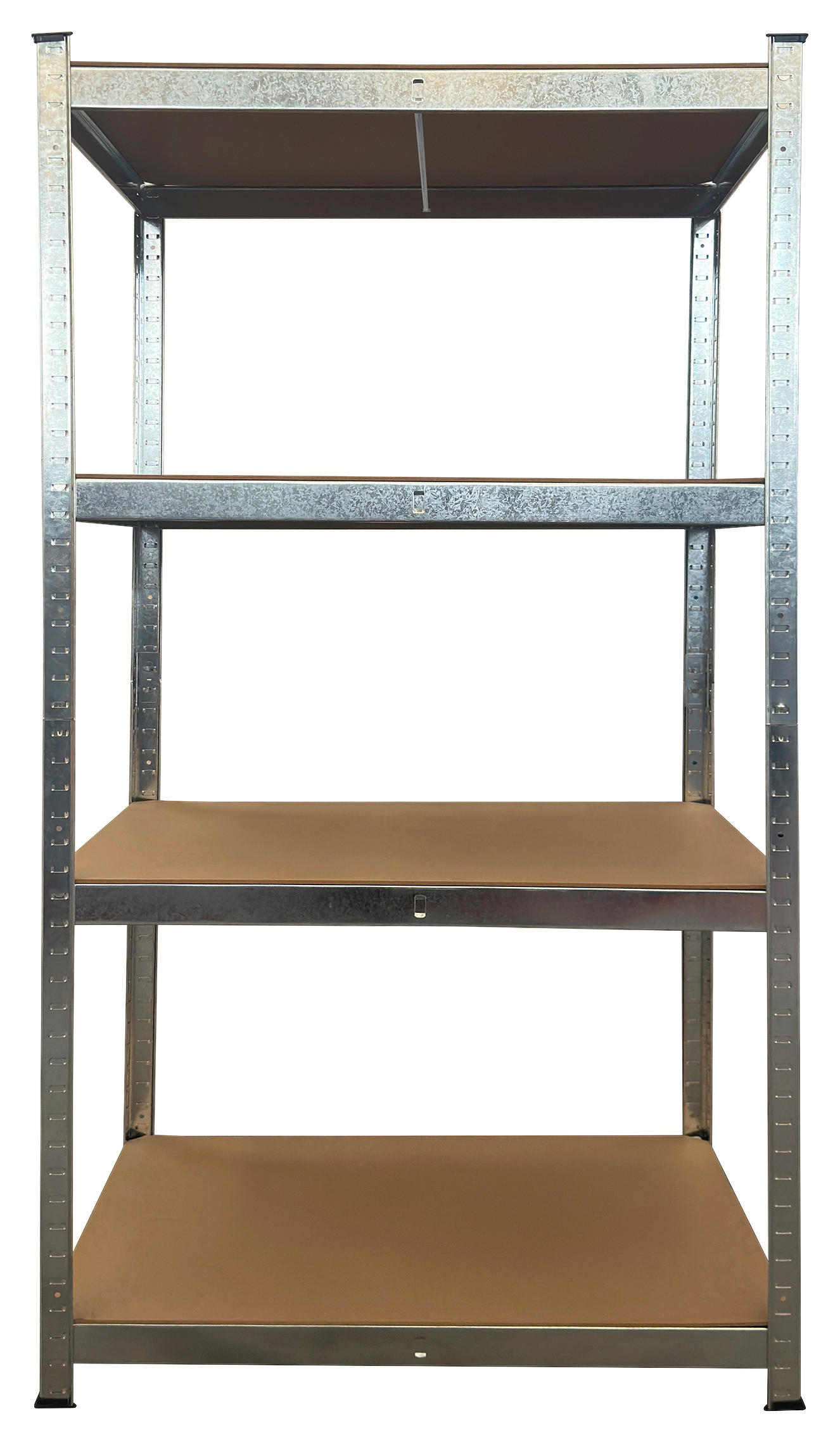 Schwerlaststeckregal verzinkt B/H/T: ca. 90x160x60 cm Schwerlaststeckregal 160x90x60cm V - verzinkt (90,00/160,00/60,00cm)