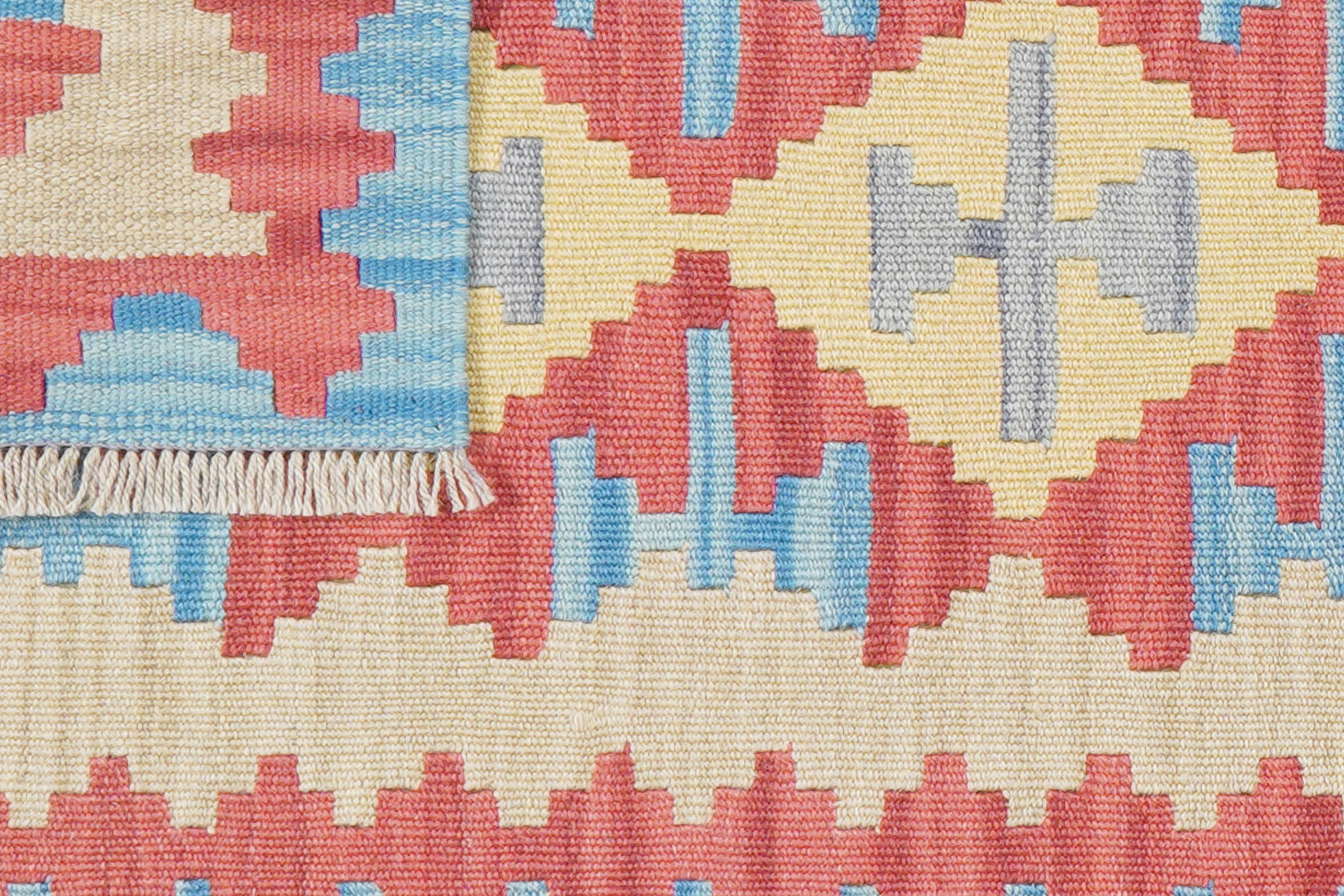 Thumbnail - PersaTepp Teppich Kelim Gashgai rot B/H/L: ca. 58x1x189 cm