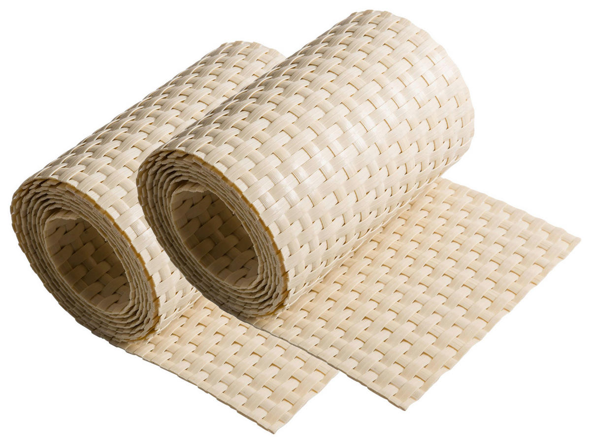 Grasekamp Sichtschutzstreifen beige Kunststoff B/L: ca. 19x255 cm Sichtschutzstreifen_beige - beige (19,00/255,00cm) - Grasekamp