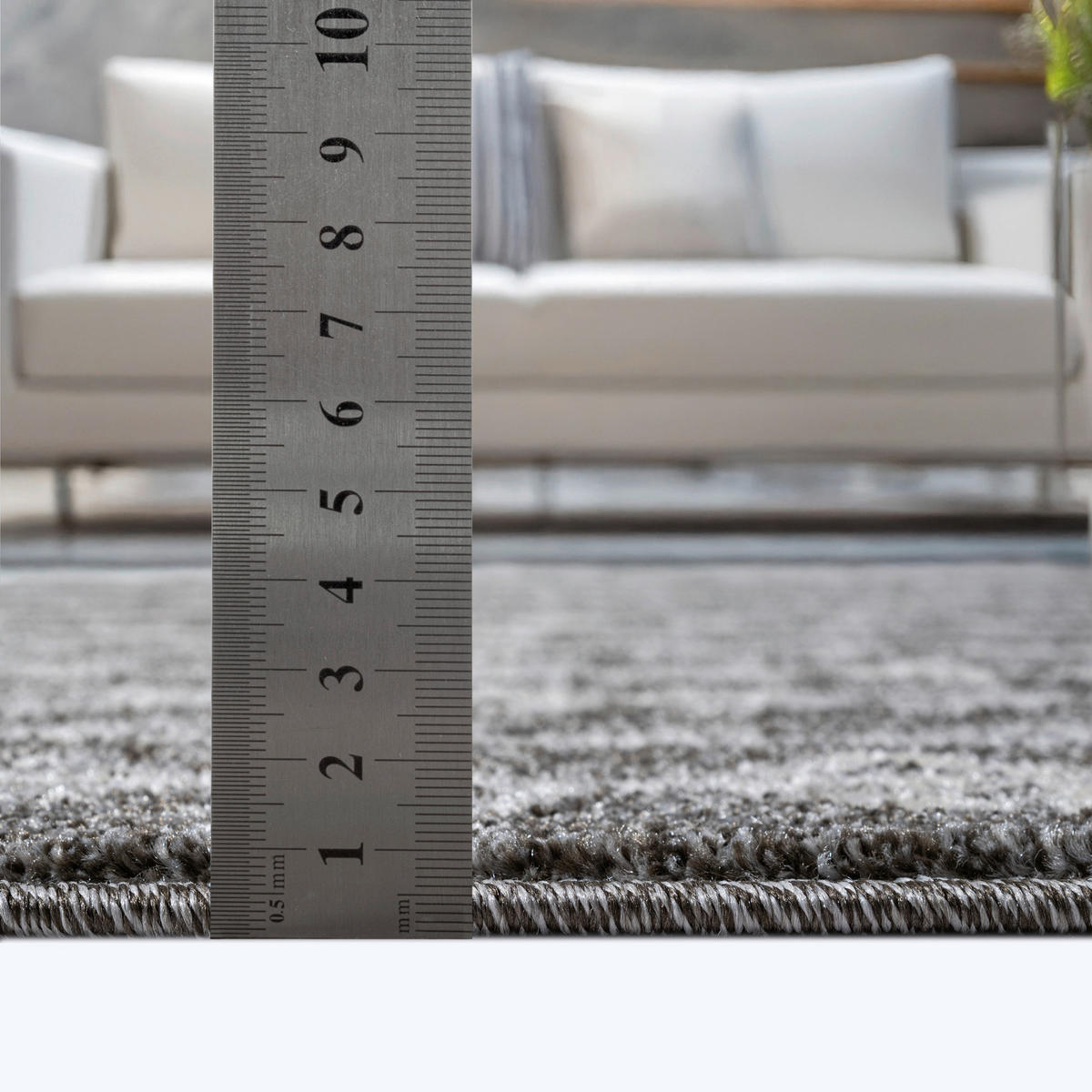 Sanat Teppich anthrazit B/L: ca. 340x240 cm Teppich_Boho_8204_240x340 - anthrazit (340,00/240,00cm) - Sanat