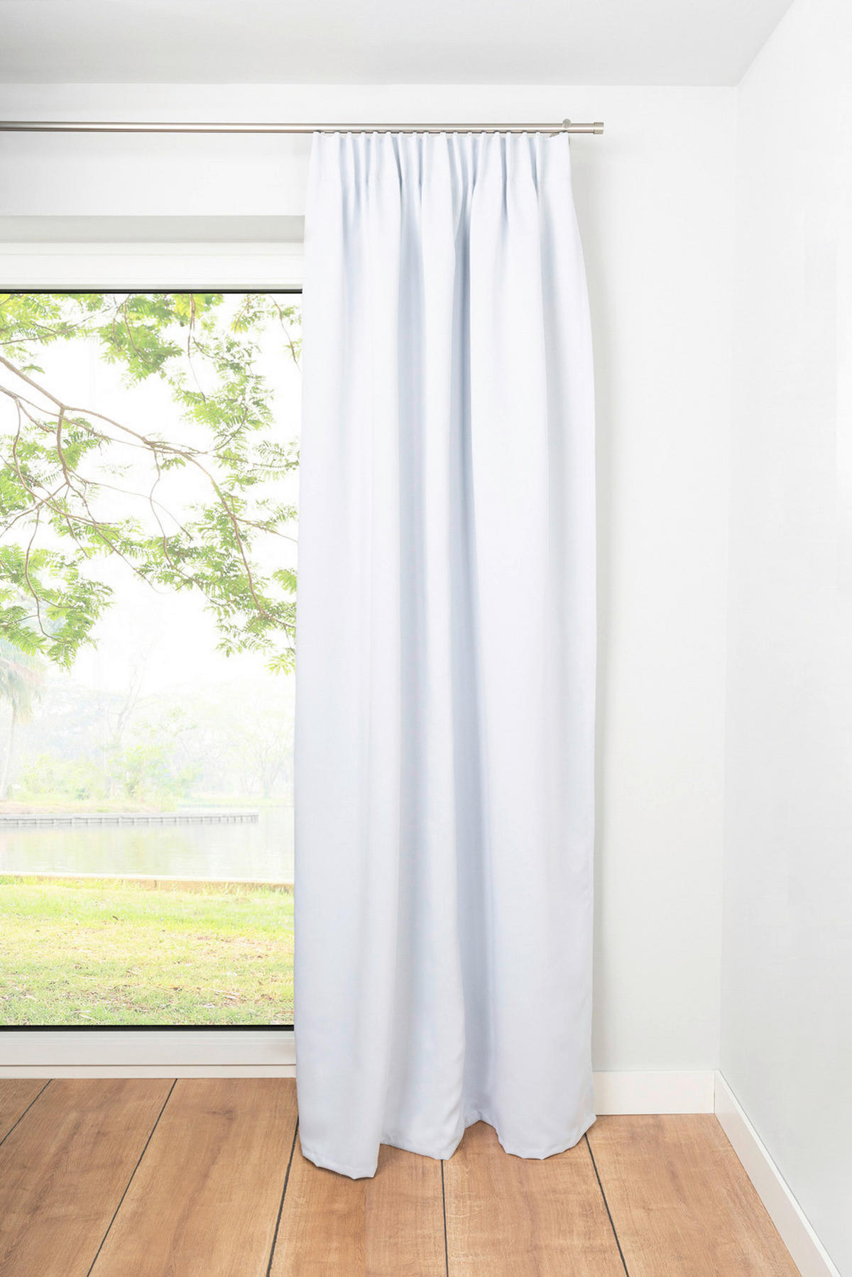 Kombivorhang 2er Pack Day&Night weiß B/L: ca. 135x300 cm Day&Night - weiß (135,00/300,00cm)