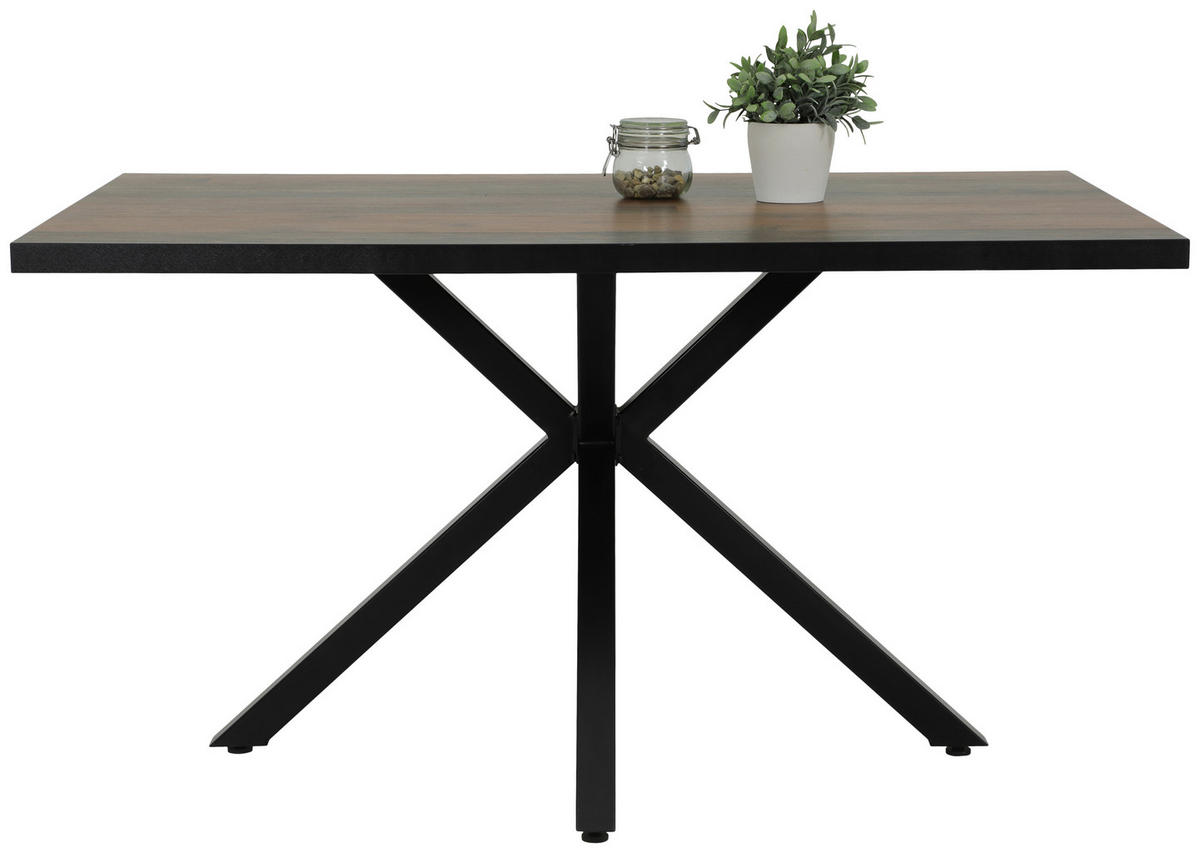 Essgruppe Cleo I grau Holzwerkstoff B/H/T: ca. 140x76x90 cm Cleo I - grau (140,00/76,00/90,00cm) - Hela