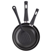 RENBERG Pfannenset Kaden reeco schwarz Aluminium Kaden reeco - schwarz - RENBERG