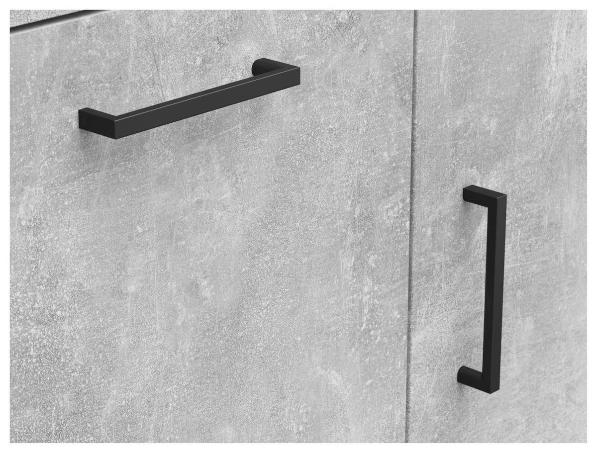 Kommode Multi-Stauraum Typ 32 Beton Optik B/H/T: ca. 80x115x40 cm Multi-Stauraum Typ 32 - Beton (80,00/115,00/40,00cm)