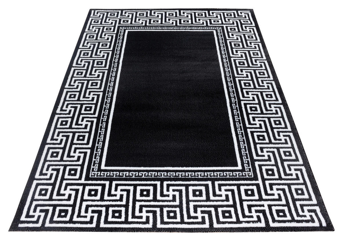 Ayyildiz Teppich PARMA schwarz B/L: ca. 240x340 cm PARMA - schwarz (240,00/340,00cm) - Ayyildiz