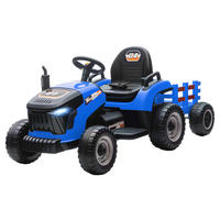 AIYAPLAY Elektrischer Traktor blau B/H/L: ca. 58x55x139 cm Elektrischer_Traktor - blau (139,00/58,00/55,00cm) - AIYAPLAY