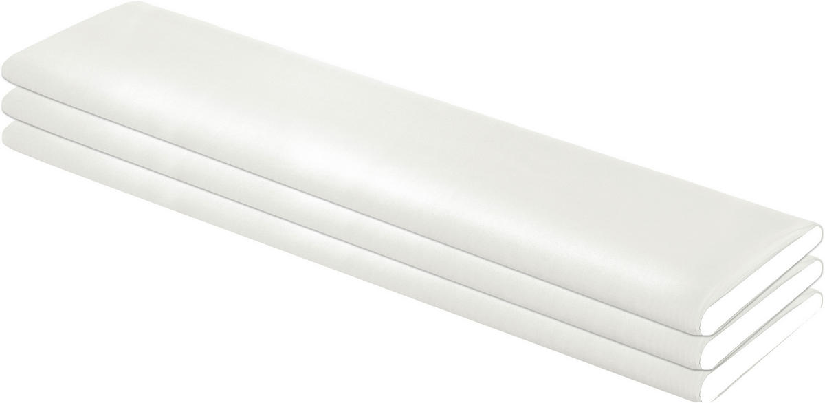 Dekostoff Satin offwhite B: ca. 145 cm Satin - offwhite (145,00cm)