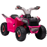 HOMCOM Elektroauto für Kinder rosa B/H/L: ca. 41,5x48,5x70 cm Elektroauto für Kinder - rosa (70,00/41,50/48,50cm) - HOMCOM