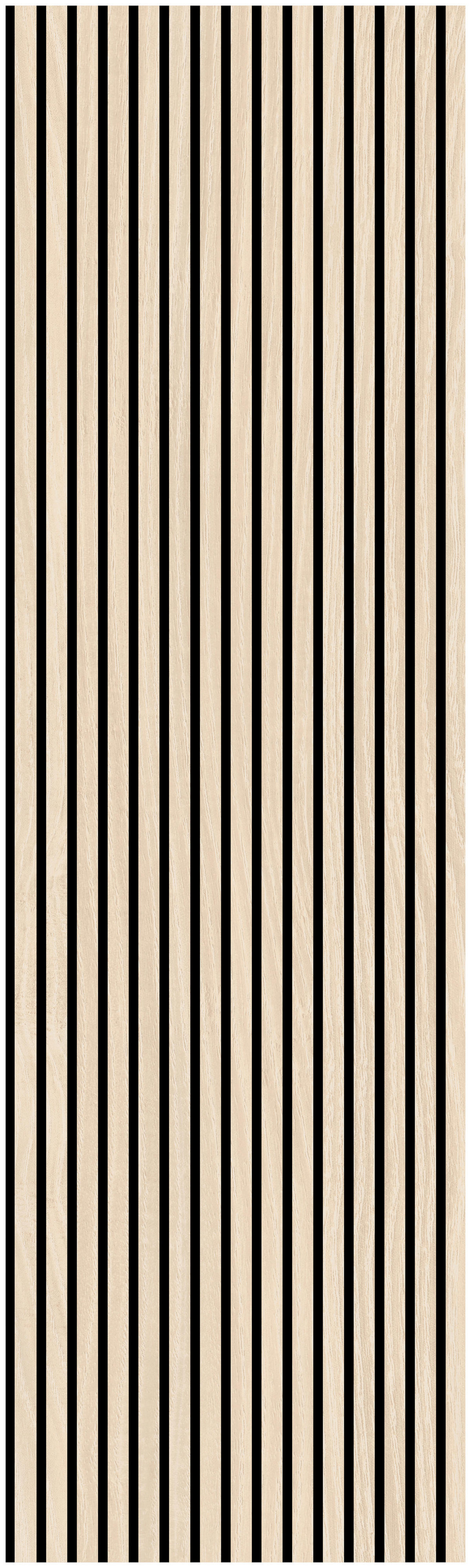 Wand-und Akustikpaneel Eiche L/B/H: ca. 244x60x1 cm pro Stück Akustikpaneel 244x60 Classic Oak - Eiche (244,00/60,00/1,00cm)