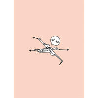 Komar Poster Star Wars Pew Pew Star Wars B/L: ca. 50x70 cm Star Wars Pew Pew - (50,00/70,00cm) - Komar
