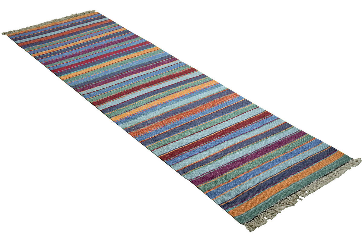 Teppich multicolor B/L: ca. 57x194 cm Teppich Kelim Gashgai - multicolor (57,00/194,00cm)
