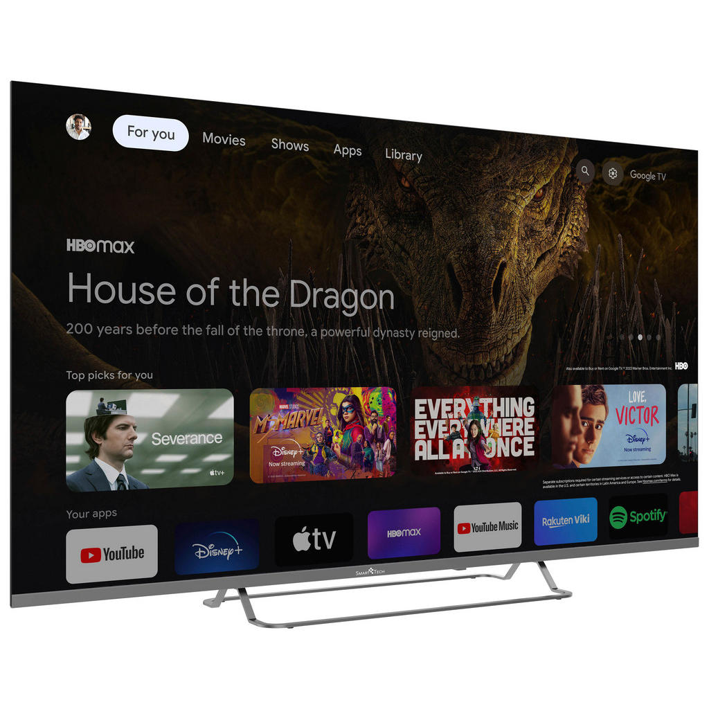 Thumbnail - Smart-Tech LED-TV 55QG02V