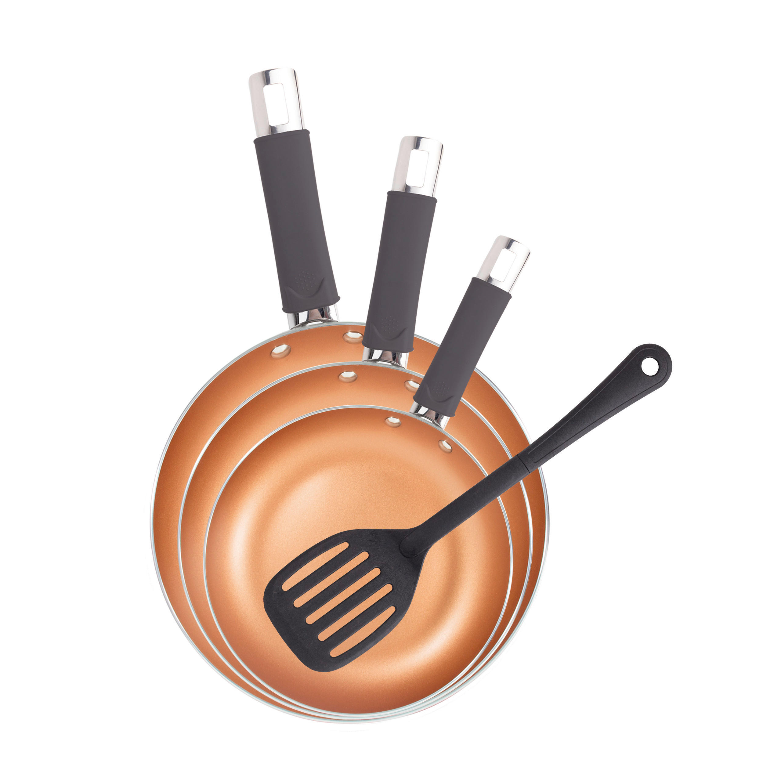 SAN IGNACIO Pfannenset BROTO REECO orange Aluminium BROTO REECO - orange - SAN IGNACIO