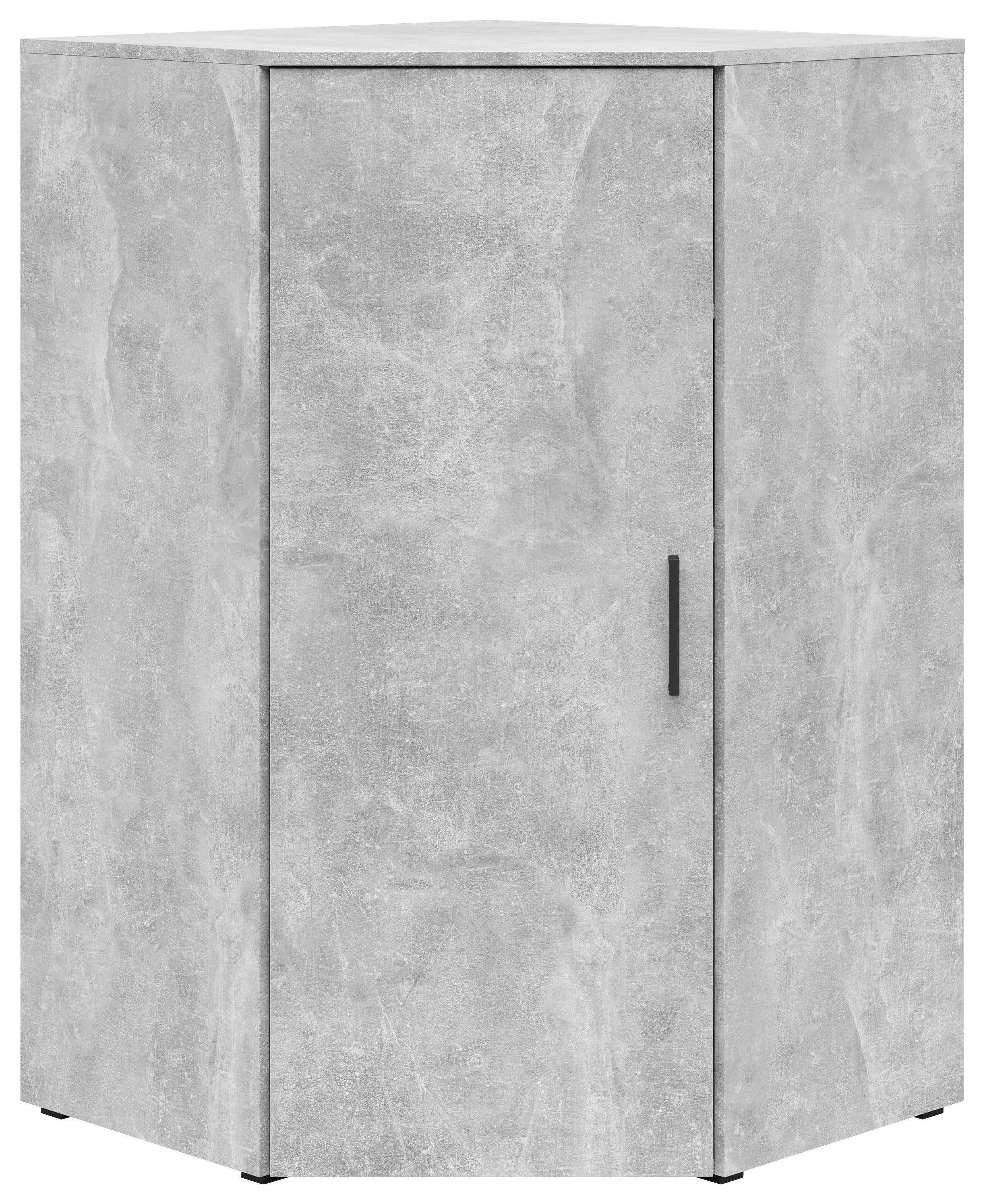 Schrank Multi-Stauraum Typ 42 Beton Optik B/H/T: ca. 101x115x79 cm Multi-Stauraum Typ 42 - Beton (101,00/115,00/79,00cm)