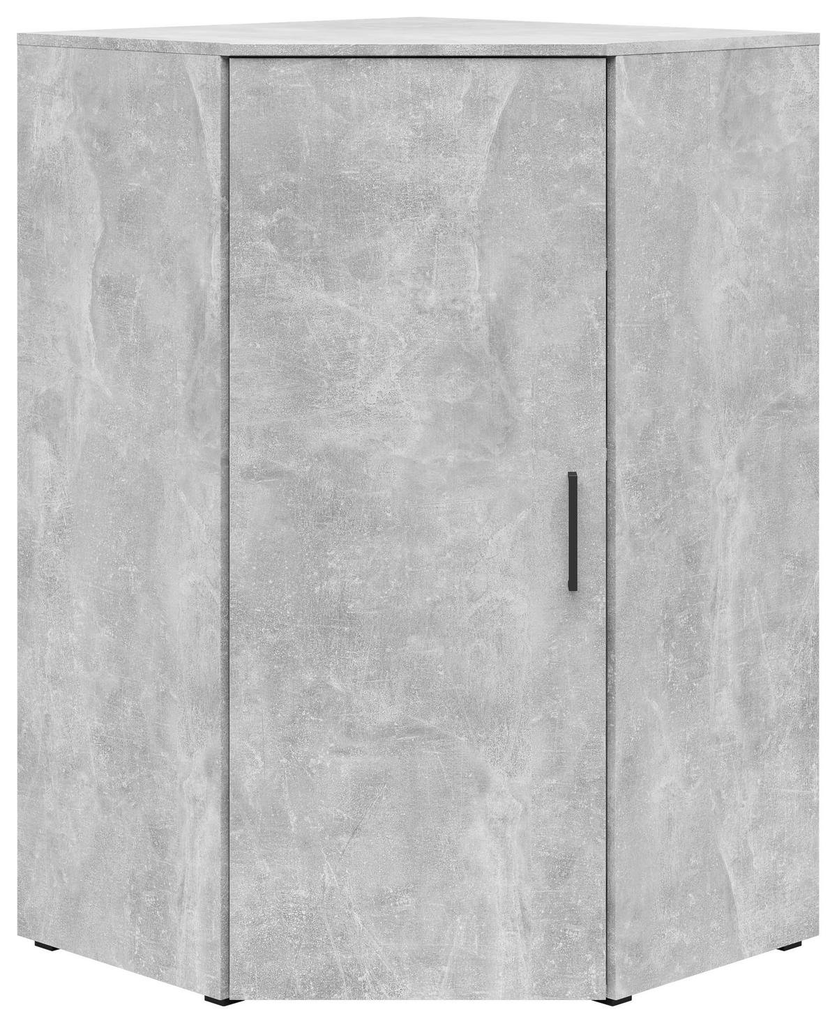Schrank Multi-Stauraum Typ 42 Beton Optik B/H/T: ca. 101x115x79 cm Multi-Stauraum Typ 42 - Beton (101,00/115,00/79,00cm)