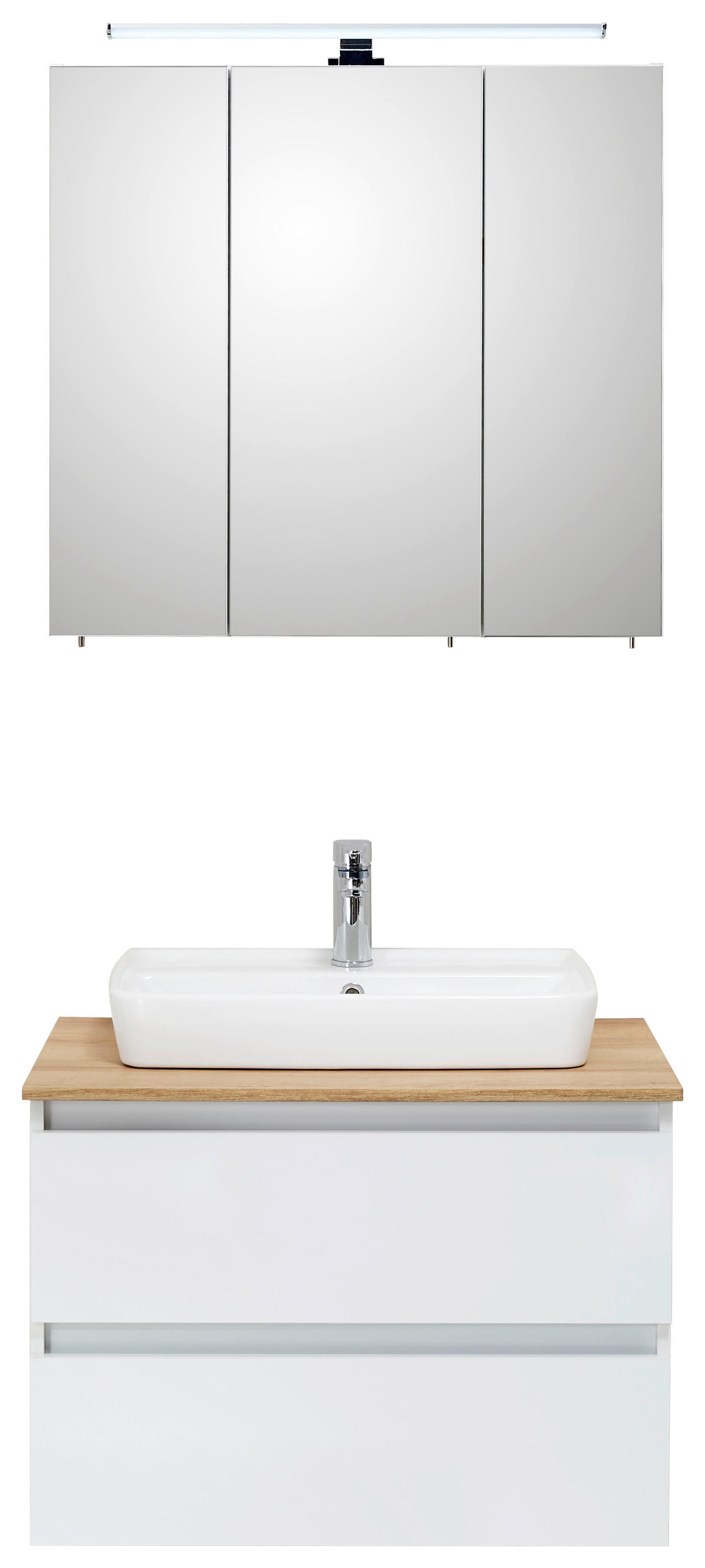 Badezimmer-Set Quickset 360 weiß glanz B/H/T: ca. 78x200x50 cm Quickset 360 - weiß (78,00/200,00/50,00cm) - Pelipal