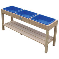 AXI Aktivitäten-Tisch blau B/H/L: ca. 124x50x27 cm Aktivitäten-Tisch - blau (27,00/124,00/50,00cm) - AXI