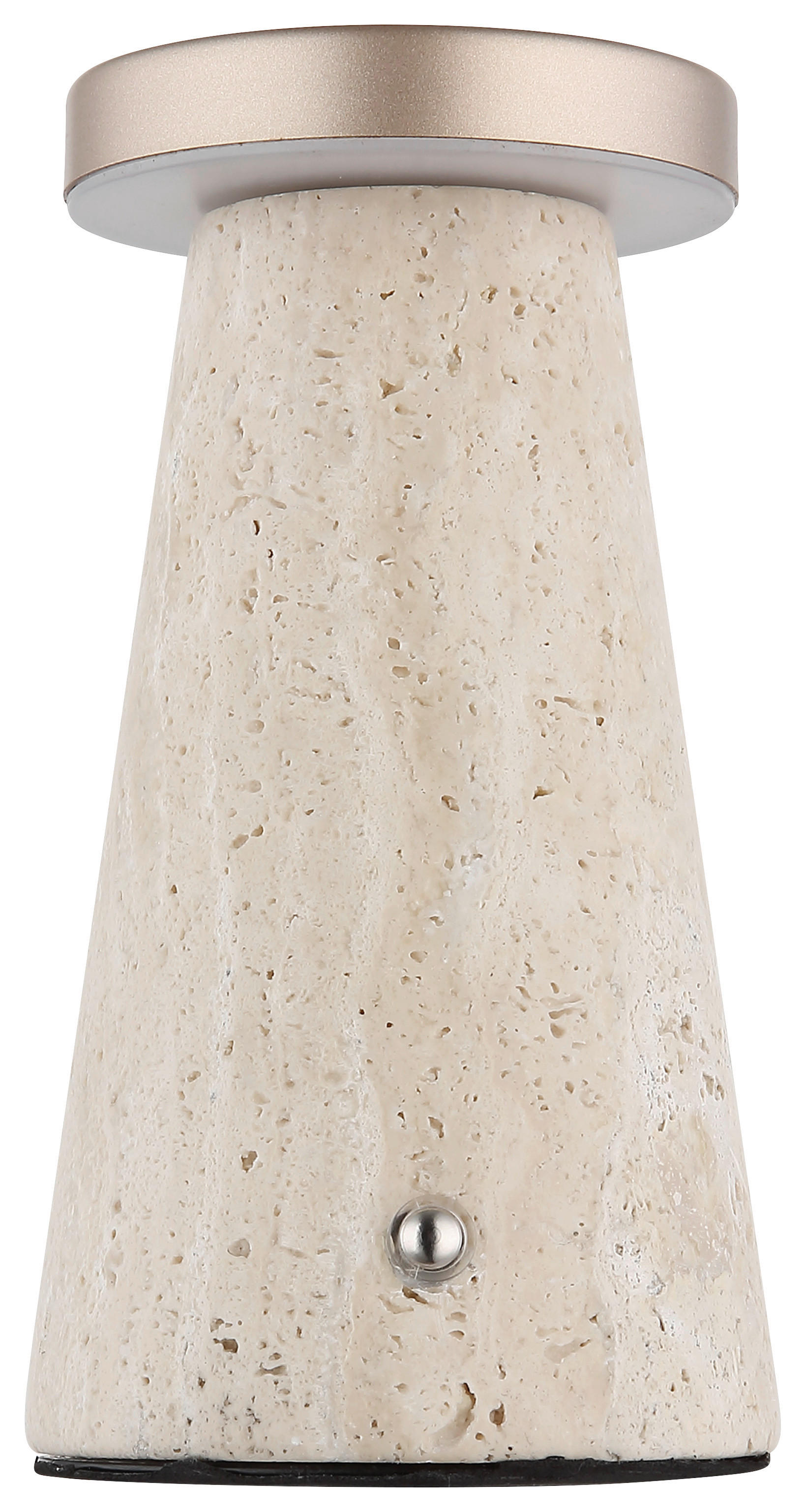 GLOBO Tischleuchte Tischleuchte-Adina - Cappuccino/grau (13,50/13,50/20,50cm) - GLOBO