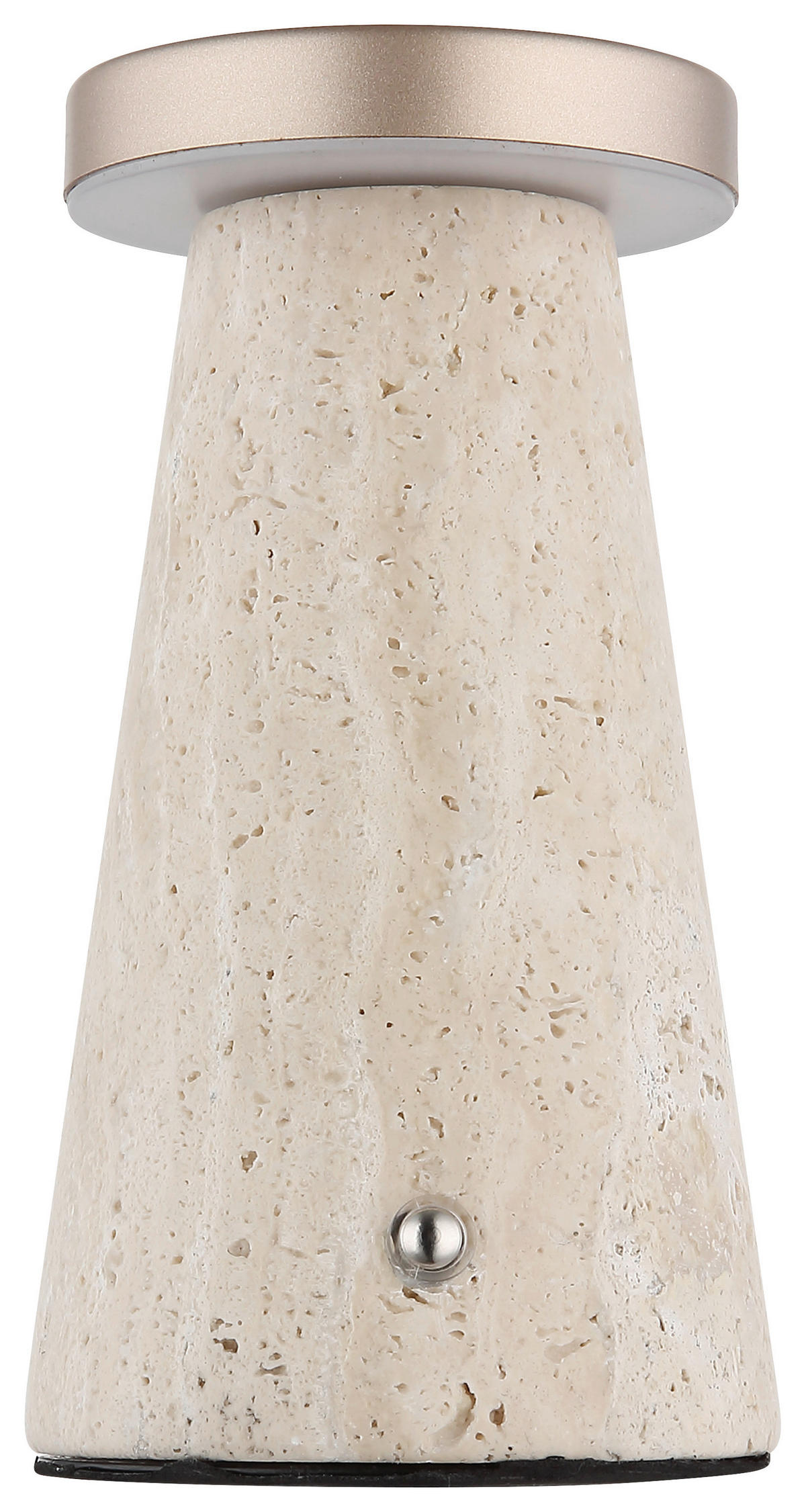 GLOBO Tischleuchte Tischleuchte-Adina - Cappuccino/grau (13,50/13,50/20,50cm) - GLOBO