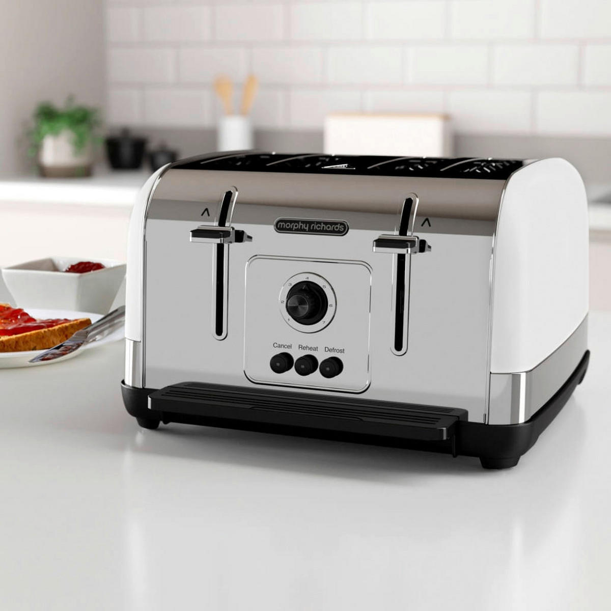 Morphy Richards Toastautomat 240134 weiß Toastautomat_Venture 240134 - weiß - Morphy Richards