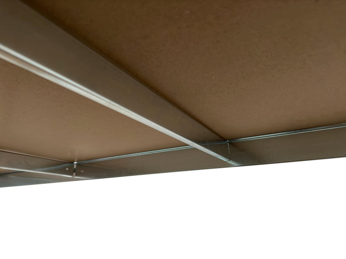 POCOline Schwerlaststeckregal verzinkt Metall B/H/T: ca. 90x180x40 cm Schwerlaststeckregal 180x90x40cm V - verzinkt (90,00/180,00/40,00cm) - POCOline