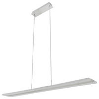 Näve Leuchten Pendelleuchte 7060150 stahlfarbig Kunststoff Metall B/H/T: ca. 16x120x100 cm null 2 Brennstellen Tiara - stahlfarbig (16,00/120,00/100,00cm) - Näve Leuchten