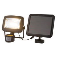 LED-Solarleuchte schwarz Kunststoff B/H: ca. 16,3x18 cm SOLAR - schwarz (16,30/18,00cm) - GLOBO
