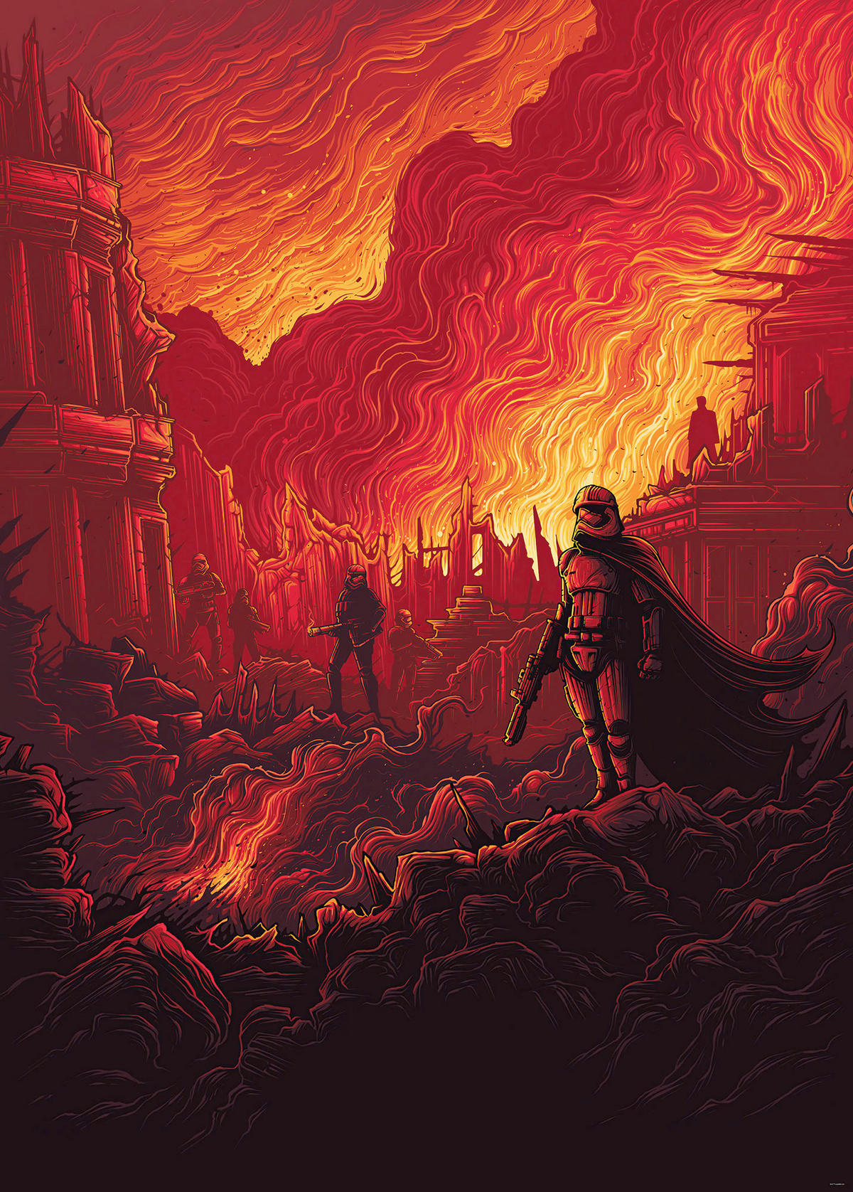 Komar Fototapete Star Wars First Order Purge B/H: ca. 200x280 cm Star Wars First Order Purge - (200,00/280,00cm) - Komar