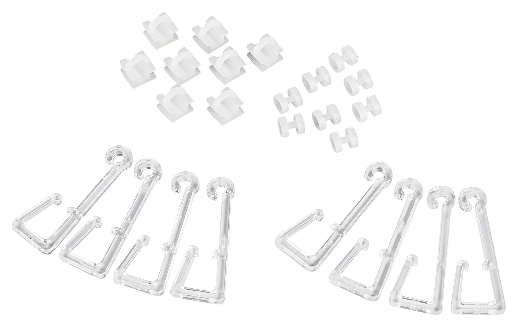Ösen-Gleiter Ösen-Gleiter_8erPack - transparent - Boviva