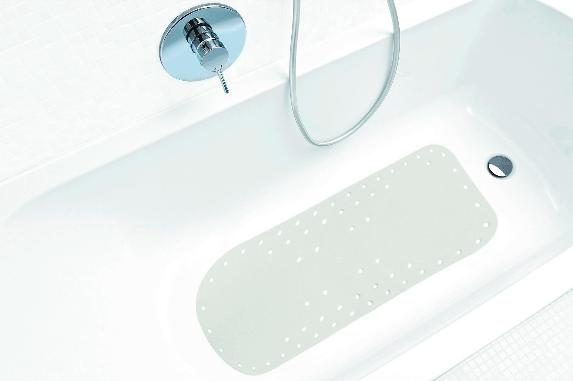 Acus Wanneneinlage weiß Kunststoff Wanneneinlage_Uni_weiß - weiß (75,00/35,00cm) - Acus