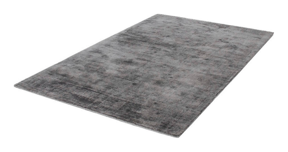 360Living Teppich Luxury grau B/L: ca. 80x150 cm Luxury - anthrazit/grau (80,00/150,00cm) - 360Living