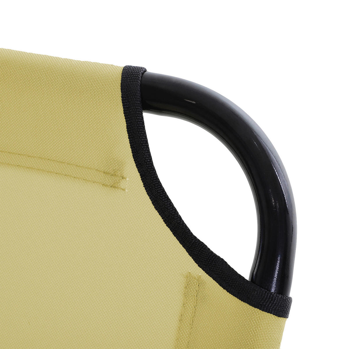 Outsunny Sonnenliege cremeweiß Stahl B/H/L: ca. 56x28x188 cm Sonnenliege - cremeweiß (188,00/56,00/28,00cm) - Outsunny