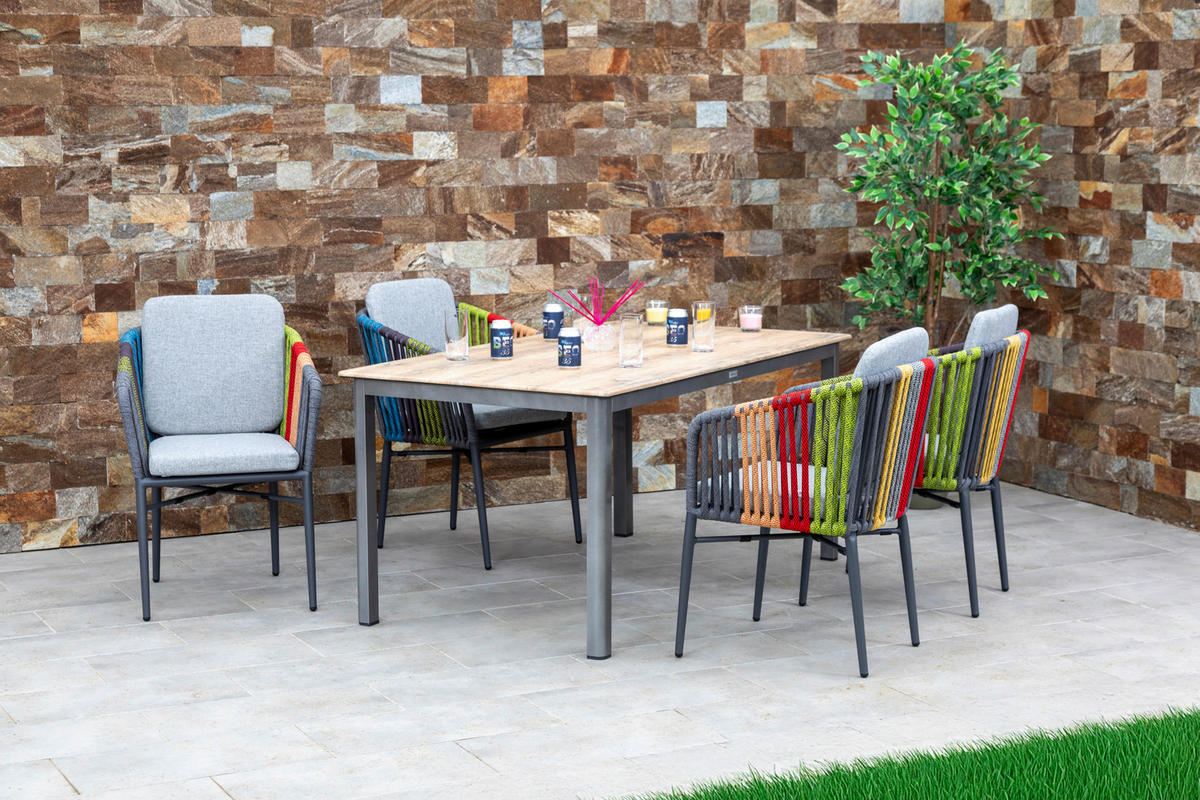 Acamp Gartensitzgruppe Manhattan Colour + Acaplan Manhattan Colour + Acaplan - Acamp