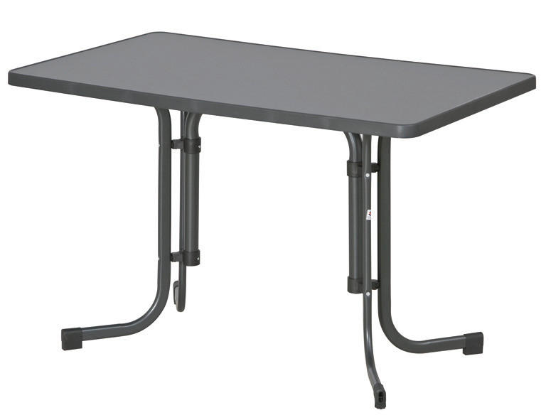 Sieger Gartentisch anthrazit Stahl B/H/L: ca. 70x72x115 cm Gartentisch_Sieger - anthrazit (115,00/70,00/72,00cm) - Sieger