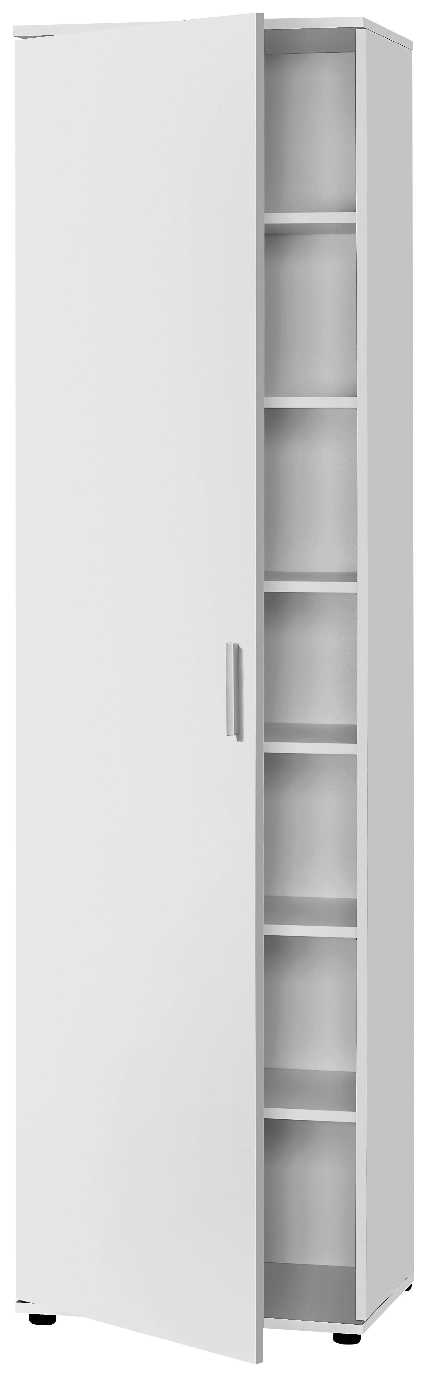 Mehrzweckschrank Kreta weiß B/H/T: ca. 50x184x34,5 cm