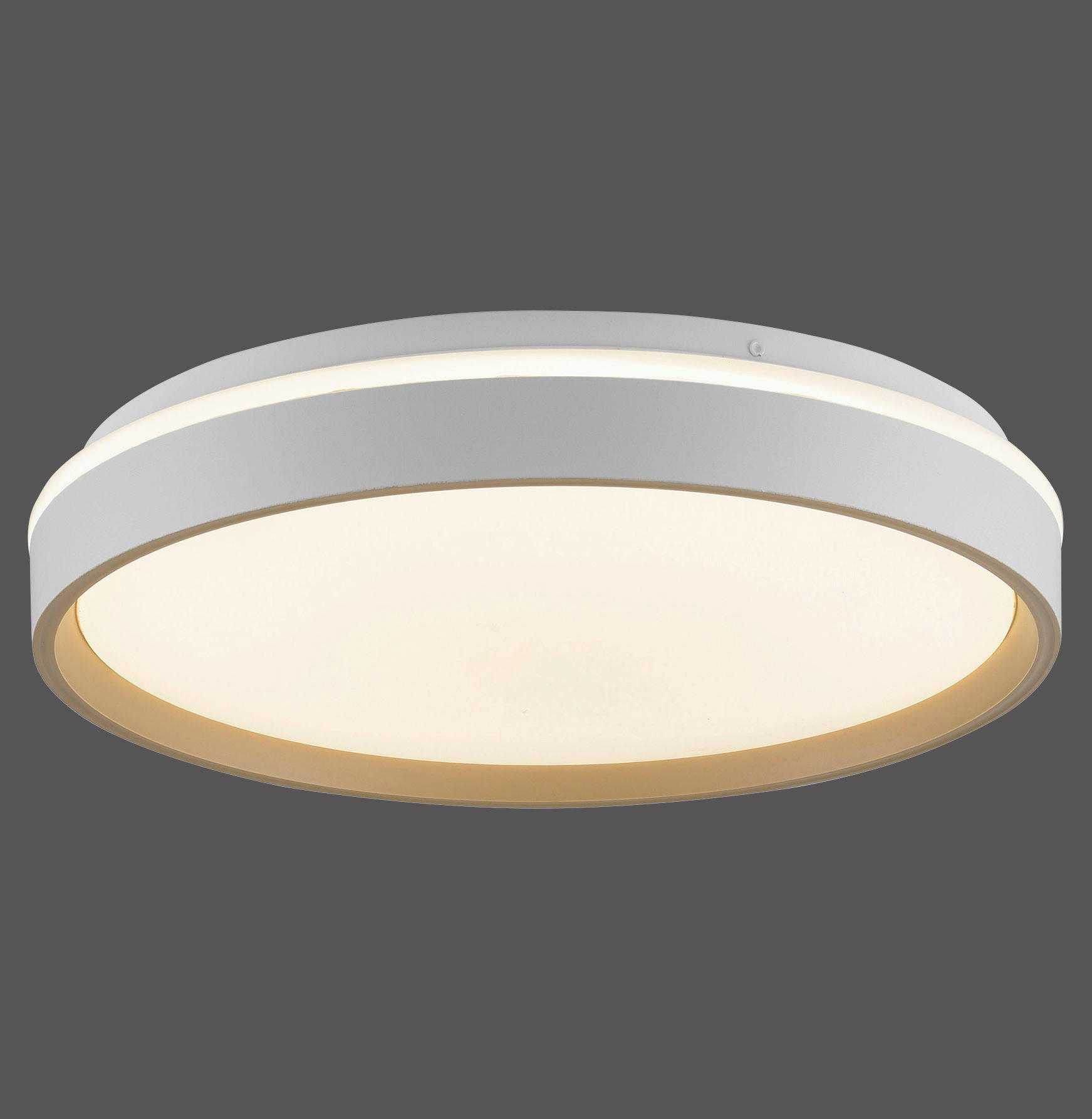 Just Light LED-Deckenleuchte sand B/H/L: ca. 38,5x7,5x38,5 cm LED-Deckenleuchte_Mio - sand (38,50/38,50/7,50cm) - Just Light