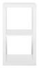 Regal Milano weiß Lack Hochglanz B/H/T: ca. 40x75x33 cm Milano - weiß (40,00/75,00/33,00cm)