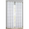 home Topline Ösenvorhang Luna silber B/L: ca. 135x245 cm Luna - silber (135,00/245,00cm) - home Topline