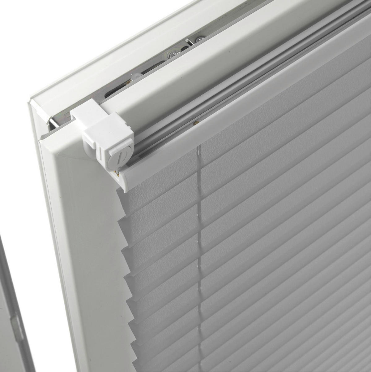 Spannplissee Easyfix Pia grau B/L: ca. 45x130 cm Easyfix Pia - grau (45,00/130,00cm)