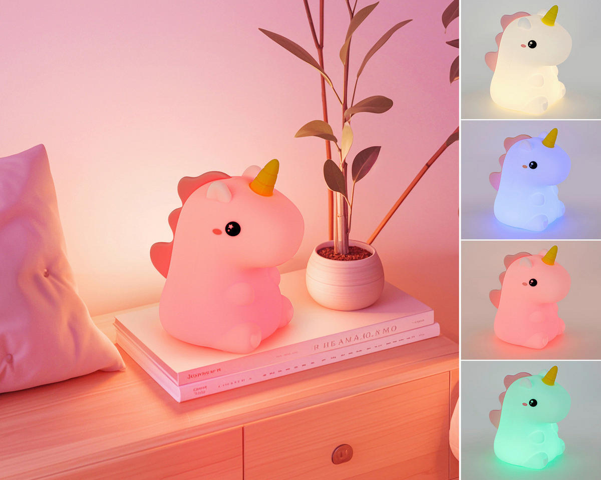 Nolo LED-Dekoleuchte B/H/L: ca. 9x15x13 cm LED-Dekoleuchte_Unicorn - (13,00/9,00/15,00cm) - Nolo