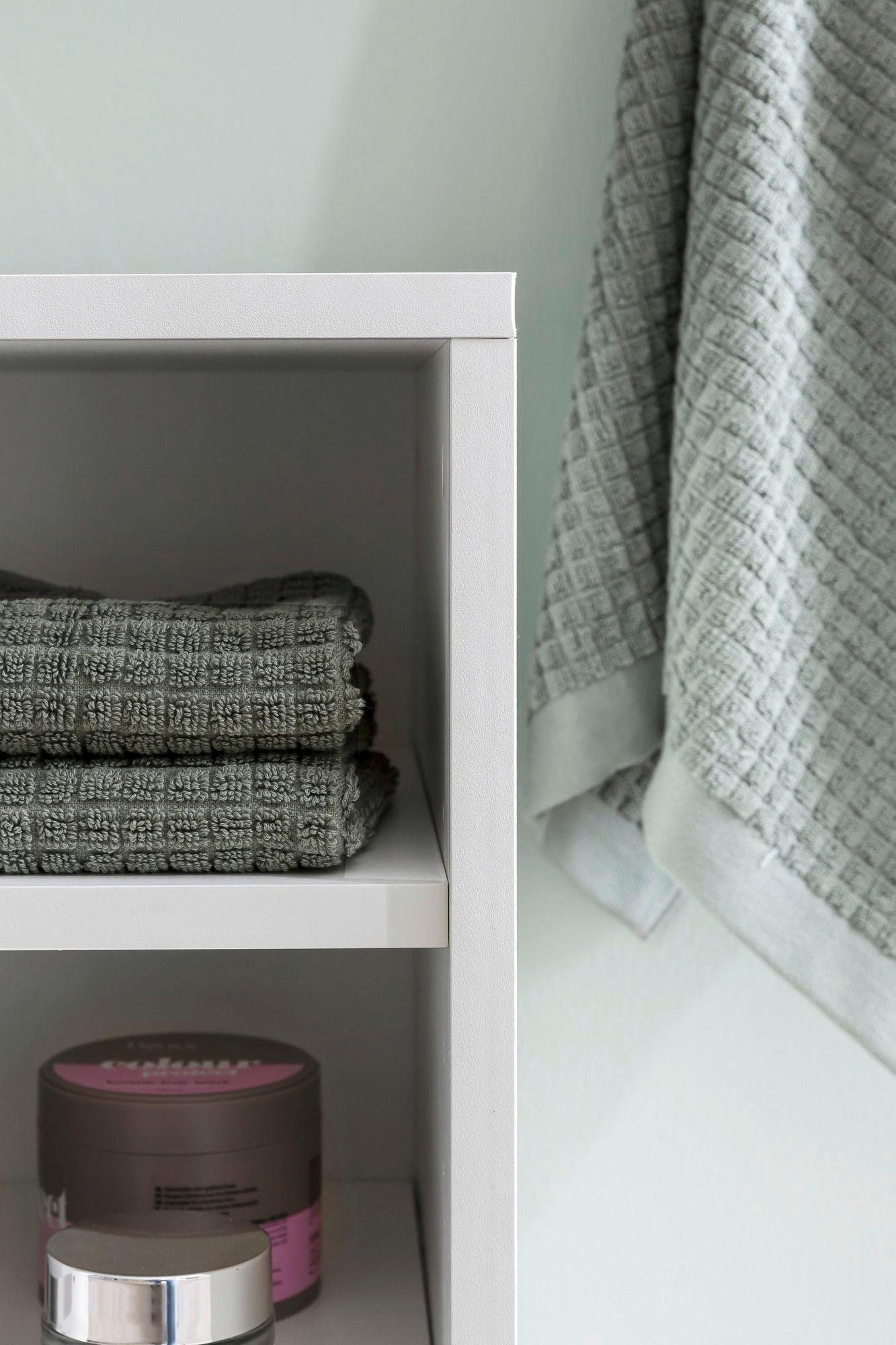 Waschbeckenunterschrank weiß B/H/T: ca. 32x55x60 cm Waschbeckenunterschrank - weiß (32,00/55,00/60,00cm) - Wohnling