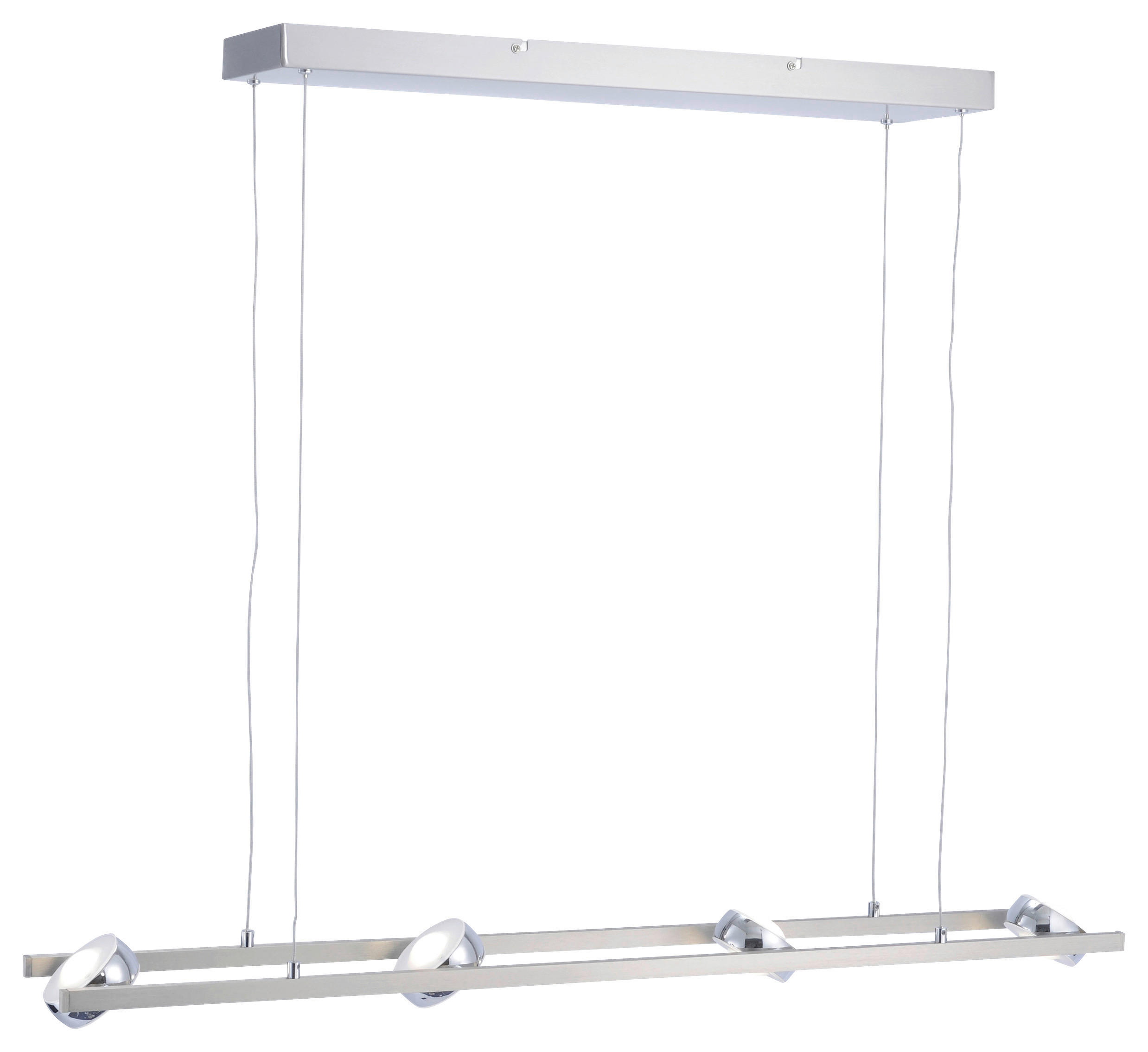 Just Light Smarte Pendelleuchte 12470-55 B/L: ca. 16,5x98 cm LED-Pendelleuchte_Opti - (16,50/98,00cm) - Just Light
