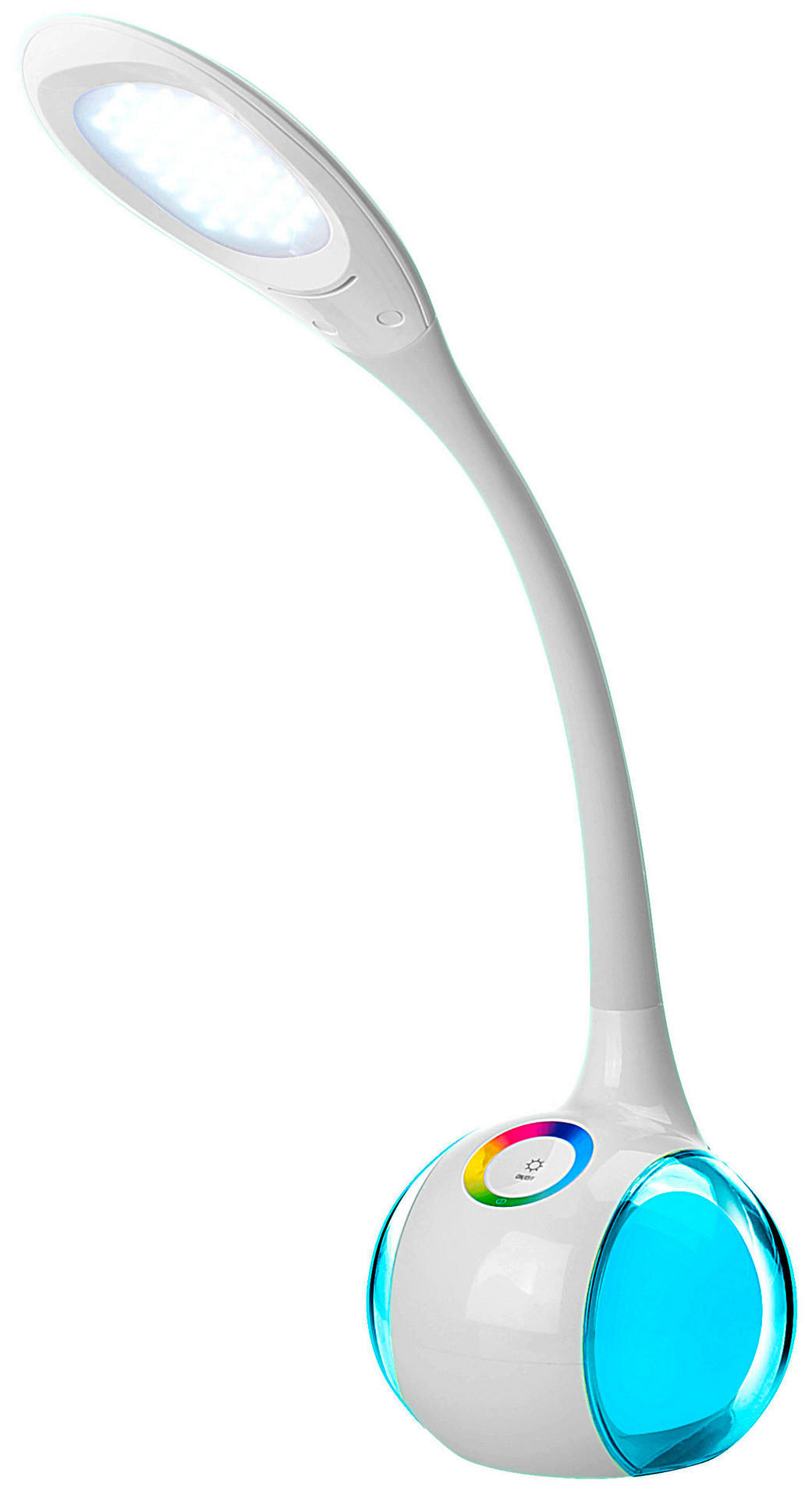 POCOline Tischleuchte Leiko weiß Kunststoff H: ca. 52 cm Leiko - weiß (52,00cm) - POCOline