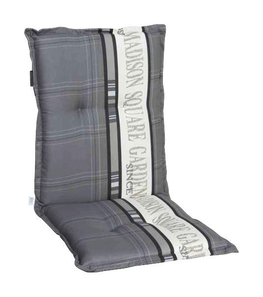 Madison Auflage Garden grau Polyester B/H/L: ca. 105x8x50 cm Garden - grau (50,00/105,00/8,00cm) - Madison